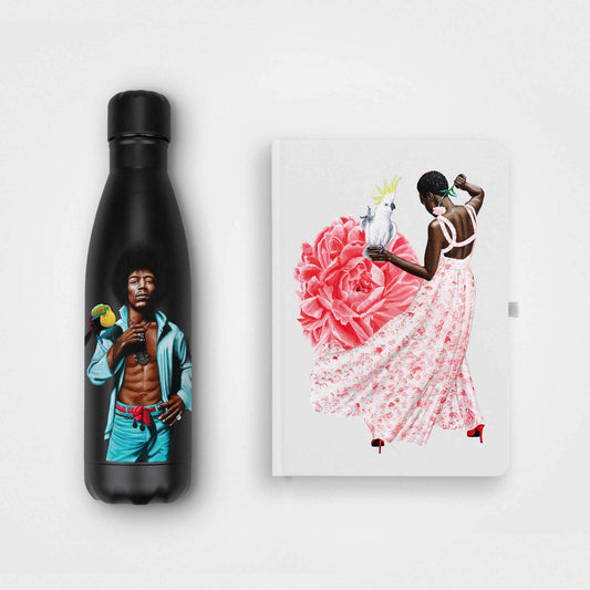 Bundle - Thermal bottle & Stone Paper Notebook︱Christian Beijer