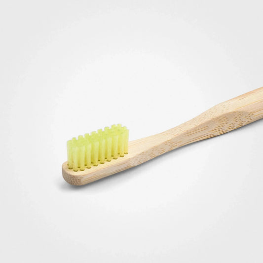 Bamboo Toothbrush, Adult, Green