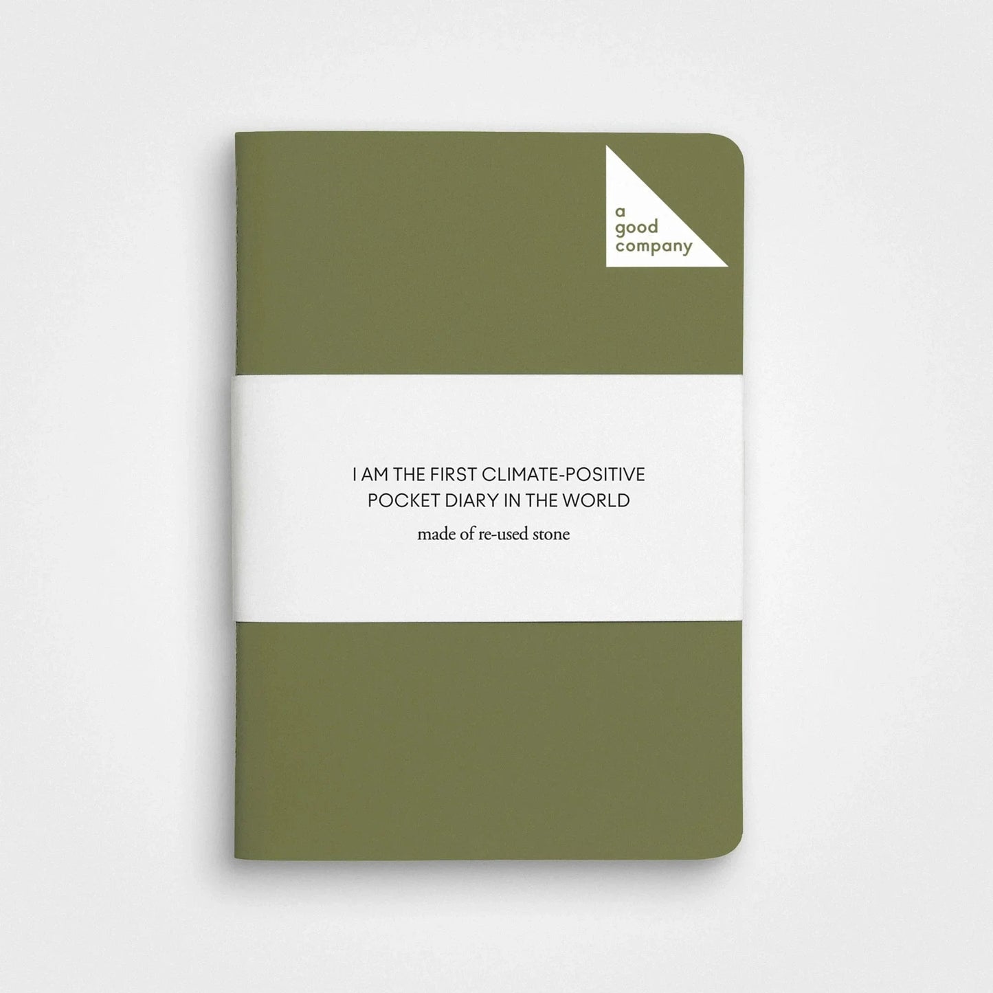 Pocket Notebook A6 - Stone Paper, Grass Green